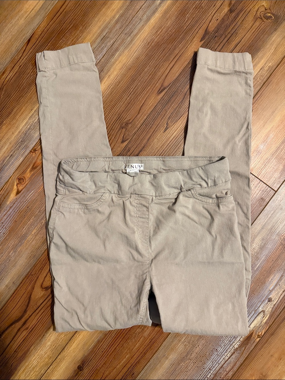 VENUS Beige Ponte Skinny Pants